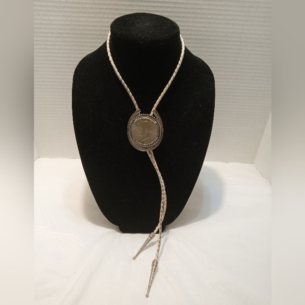 Dollar coin  Bolo Tie necklace